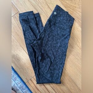 Lululemon leopard Leggings